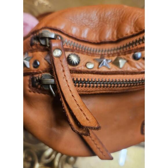 Marta Ponti Leather Crossbody – Bedazzled Boho Belt Bag Vibes - Picture 7 of 10